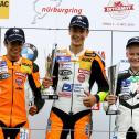 ADAC Junior Cup powered by KTM, Nürburgring, Podium, Pedro John, Lukas Tulovic, Tim Georgi